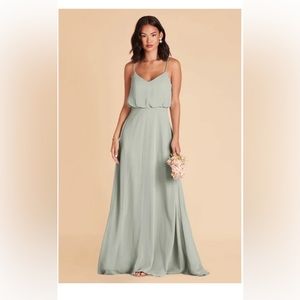Birdie Grey Gwennie Sage Bridesmaid Dress